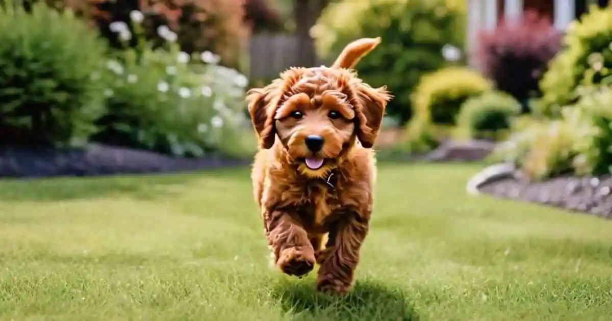 Red Mini Goldendoodle